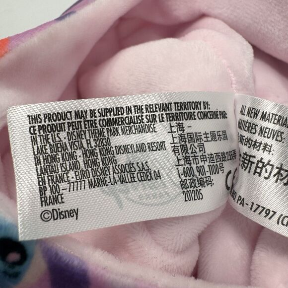 Disney Babies Plush Angel Swaddle Lovey Secuirty Blanket Pouch Lilo & Stitch NEW - Picture 5 of 9